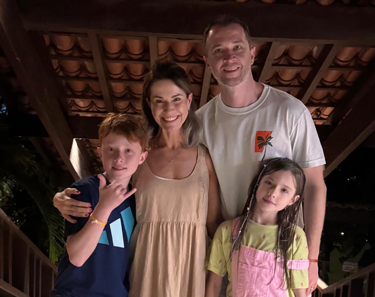 Família de Gabriela Seidel — mãe do João Pedro e da Laura
